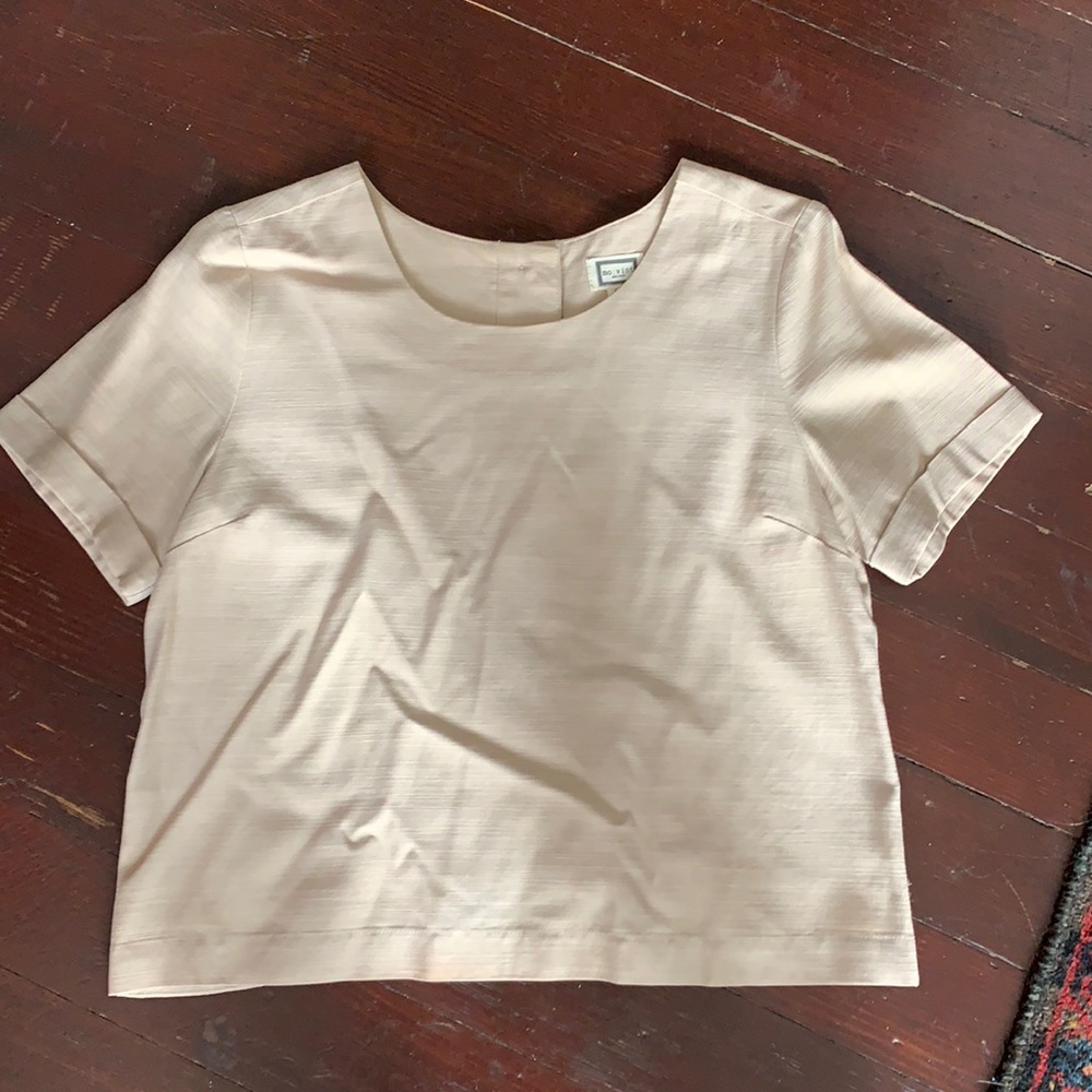 Cream spring top